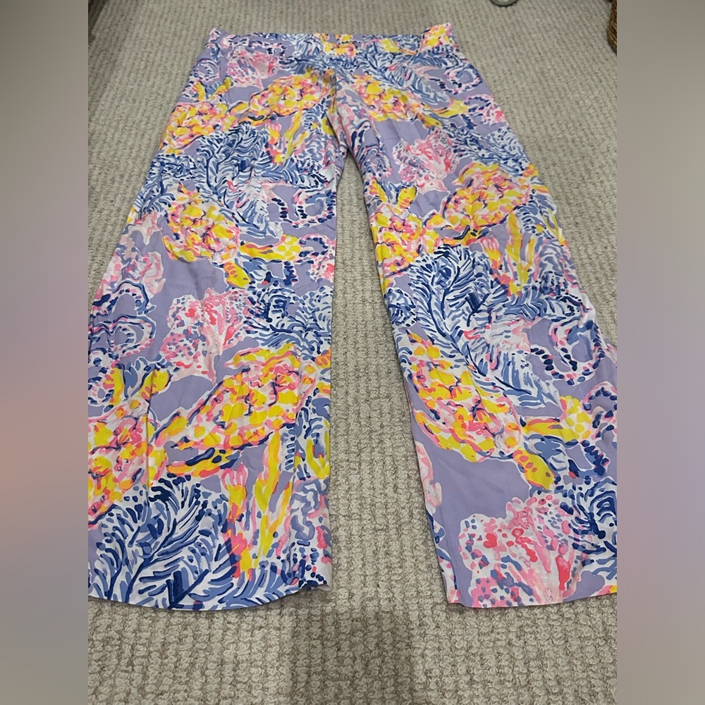 Lilly Pulitzer Lavender Palazzo pants size L